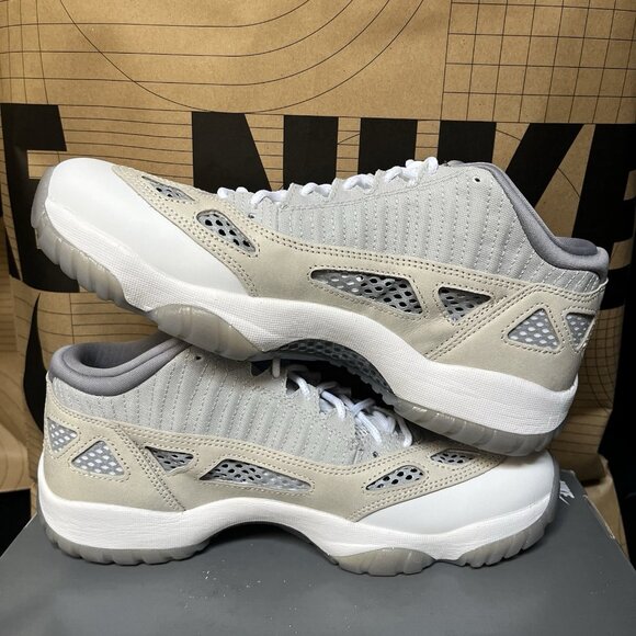 NEW Nike Air Jordan 11 Retro Low IE Orewood Brown White 919712-102 Size 10